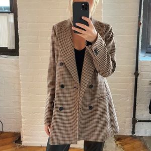 Wilfred | Plaid Blazer | Size 4